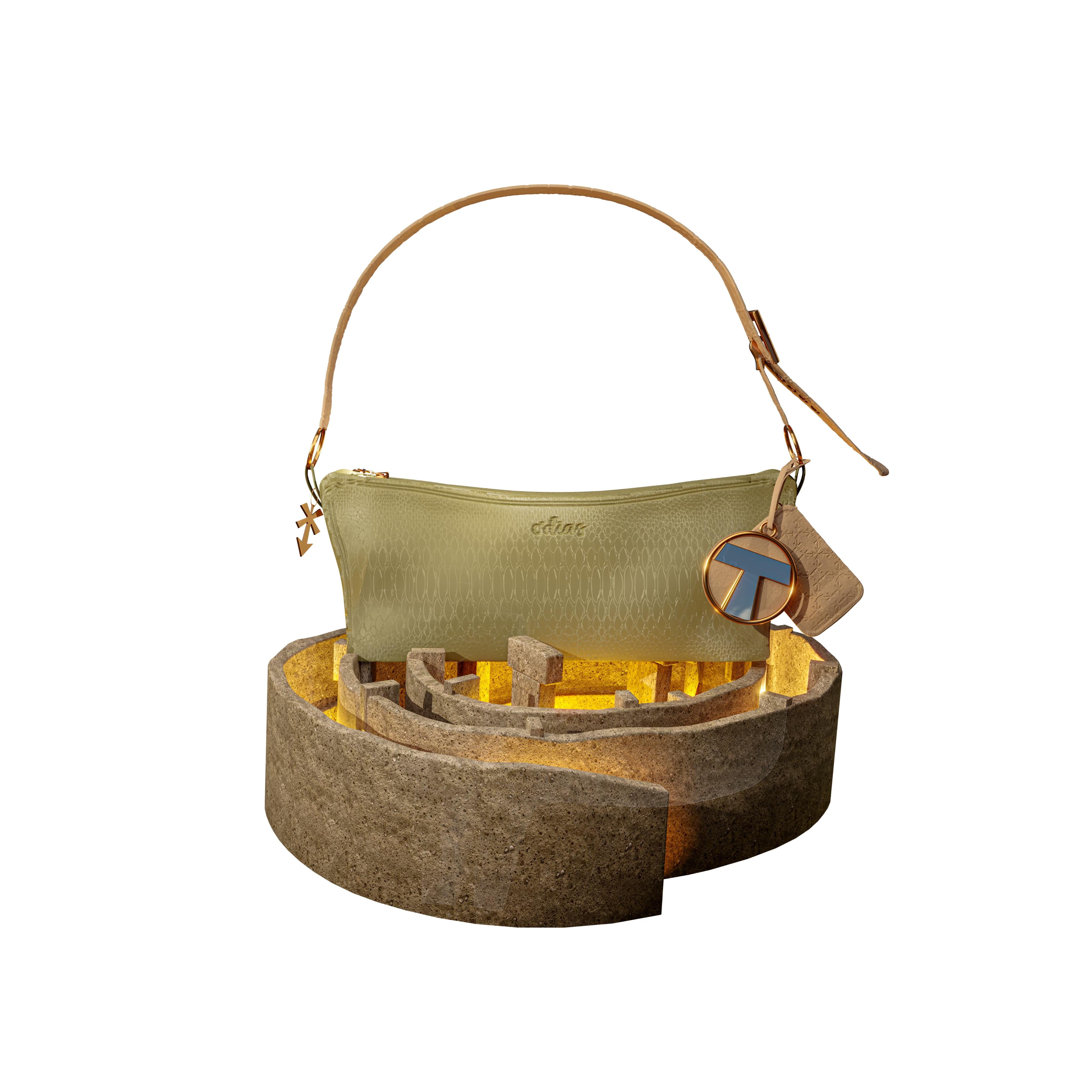 Own the Stela Çanta, a Tasarım Çanta echoing Göbeklitepe's Antik essence. A tribute to the world's first handbag, crafted in T-shape elegance.